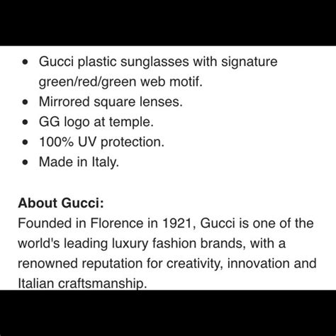 how to tell real gucci glasses|gucci glasses unisex.